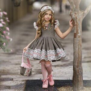 Dollcake Florence Tartan Dress 4T